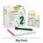 GC Gold Label 2 Big Pack Complete Kit – Radiopaque Glass Ionomer Restorative for Class I II III V Anterior Posterior Restorations