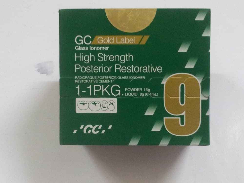 GC Gold Label 9 – Posterior Restorative Glass Ionomer Cement
