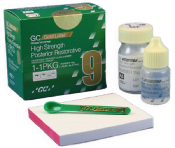GC Fuji 9 glass ionomer restorative dental cement kit

