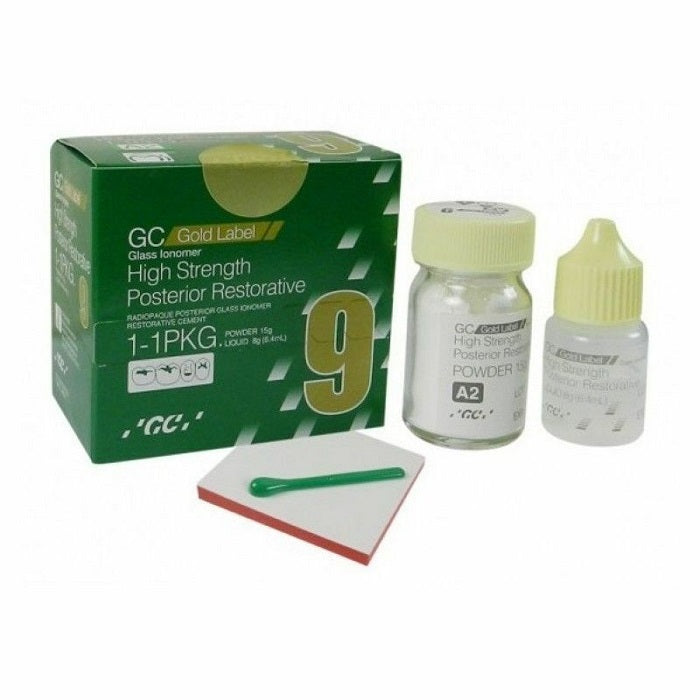 GC Fuji 9 glass ionomer cement liquid bottle