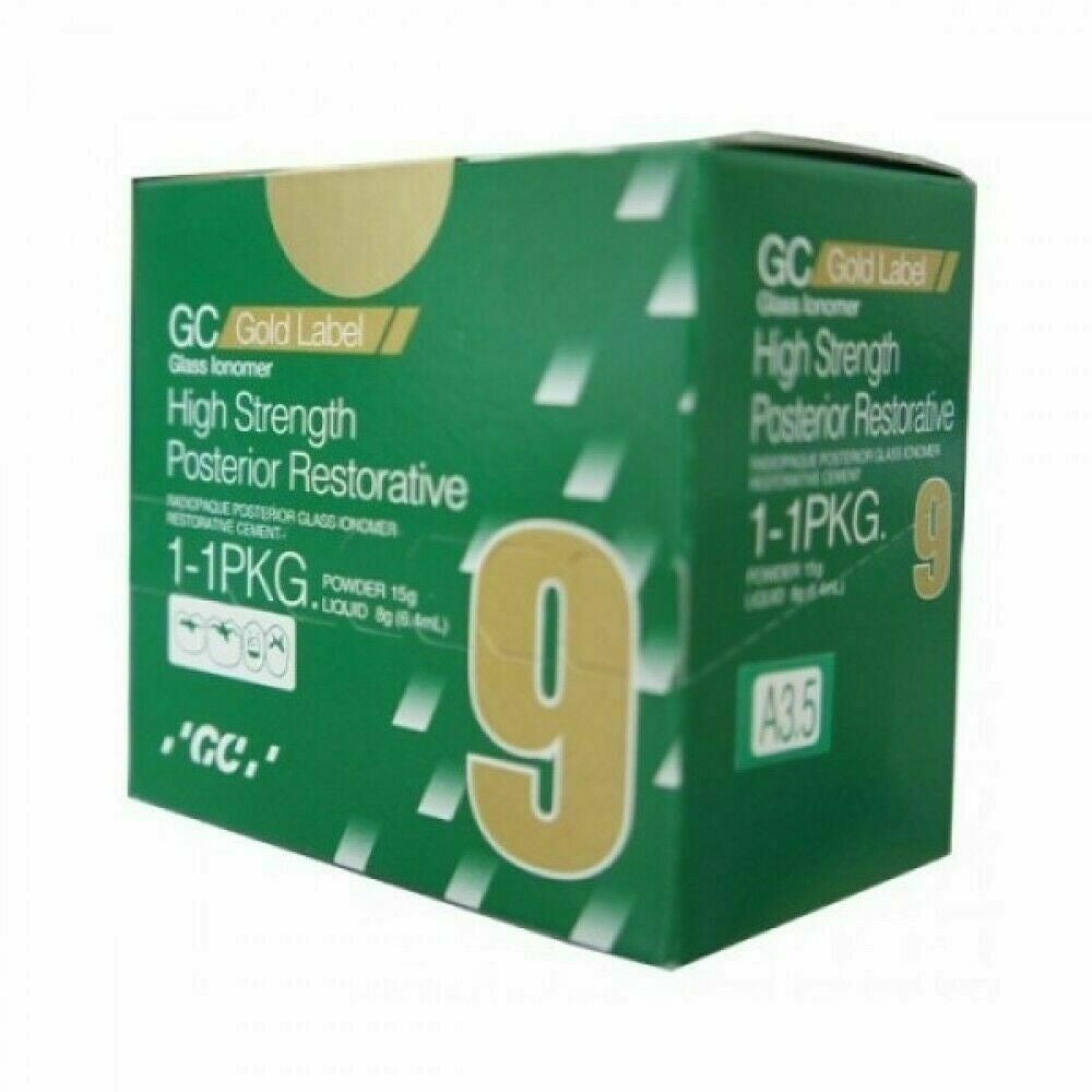 GC Fuji 9 dental cement complete kit packaging