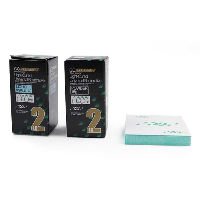 GC Gold Label Universal Restorative LC 2 Radiopaque Glass Ionomer Cement for Professional Dentists and Dental Practices Worldwide


