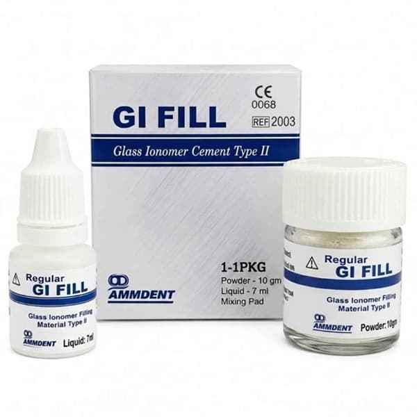 Ammdent Gi Fill Regular Type 2 Glass Ionomer Cement