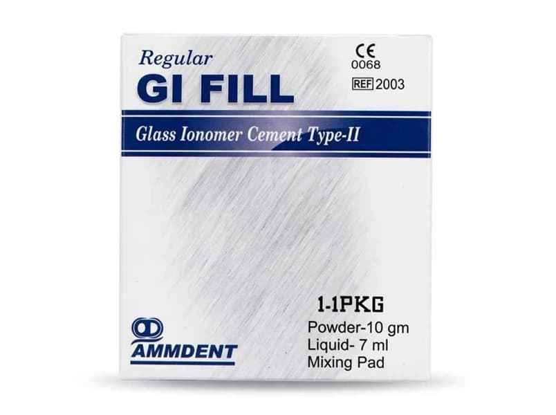 Ammdent Gi Fill Regular Type 2 Glass Ionomer Cement