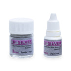 Ammdent GI Silver 10gm powder bottle – Fluoro Alumino Silicate and Silver-Tin Alloy restorative powder