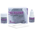 GI Silver Glass Ionomer Silver Reinforced Restorative by Ammdent – 10gm Powder 4ml Liquid Kit
