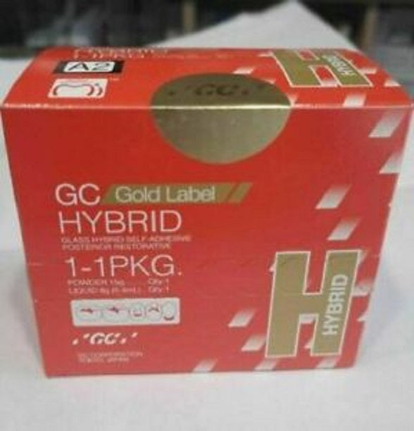 GC Corporation Gold Label Hybrid Dental Restorative – CE Marked ISO Certified Glass Hybrid for Anterior Posterior Use