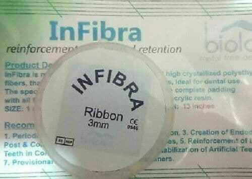 Infibra dental fiber splint 2mm 3mm 4mm sizes for dental reinforcement

