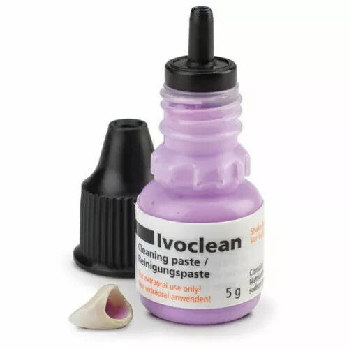 Ivoclar Vivadent Ivoclean universal restoration cleaner removing saliva and blood contamination before luting
