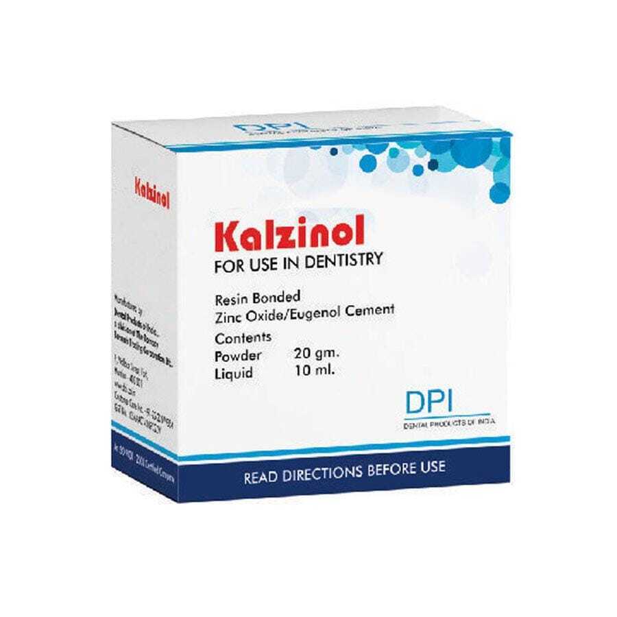 DPI Kalzinol ZOE Cement for Crown Bridge Cementation and Temporary Fillings