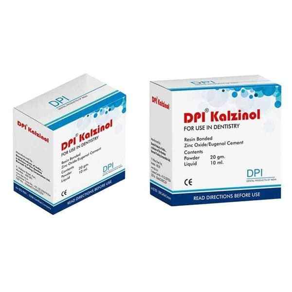 DPI Kalzinol – Powder Liquid Mixing Pad 60 Seconds Homogeneous Consistency Dental Restoration
