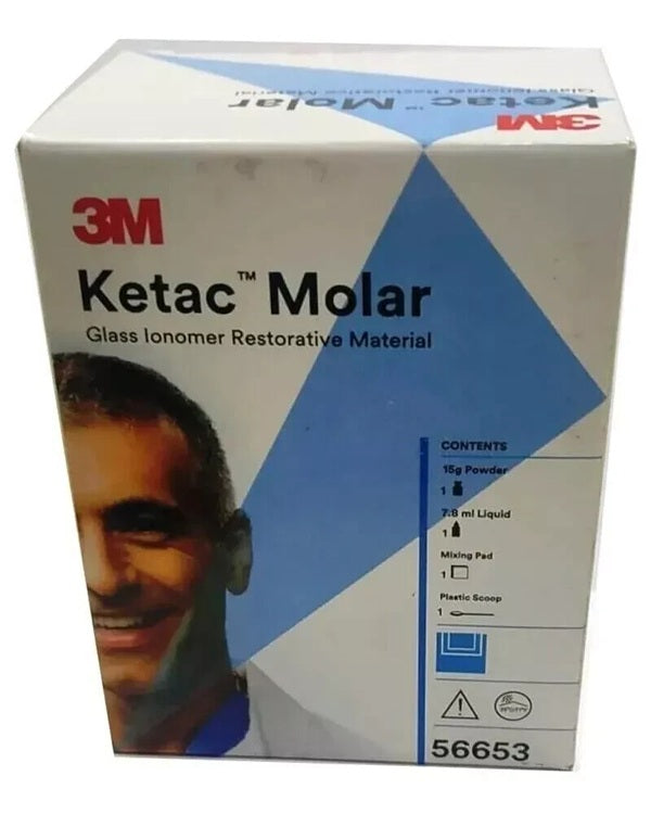 3M ESPE Ketac Molar GIC Filling 15g – Trusted Self-Cure Glass Ionomer for Posterior Dental Restorations Worldwide