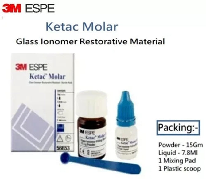 Ketac Molar powder and liquid components
