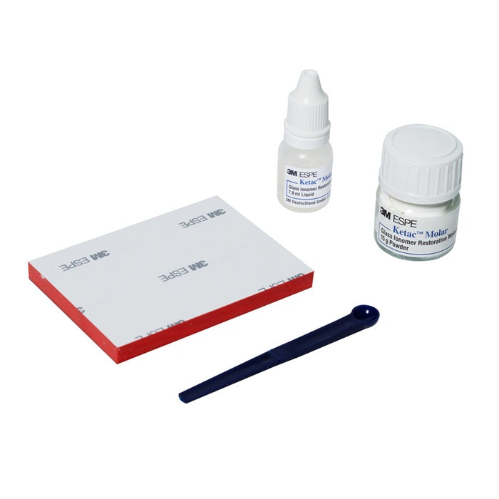 3M ESPE Ketac Molar Glass Ionomer Cement – Self-Cure Dental Filling for Class I & II Posterior Restorations