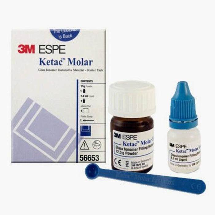 Ketac Molar Glass Ionomer Restorative by 3M ESPE – Fluoride-Releasing Self-Cure GIC for Posterior Restorations Globally