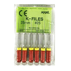 Mani Endodontic K-Files – Precision Engineered Durable Stainless Steel Hand Files
