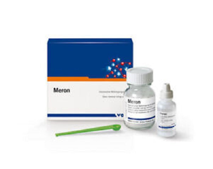 VOCO Meron permanent luting cement – powder liquid kit for crown and bridge cementation