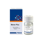 Voco Meron Plus Resin Reinforced Glass Ionomer Luting Cement – 15g Powder Bottle with Box, Kunststoffverstärkter Glasionomer Befestigungszement by VOCO Germany
