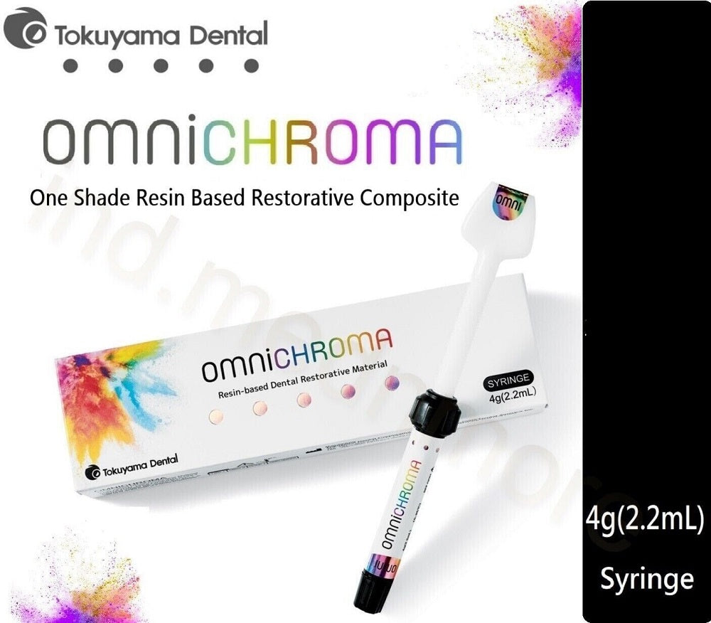 Tokuyama Omnichroma 4g – Universal Resin Composite for Anterior and Posterior Restorations