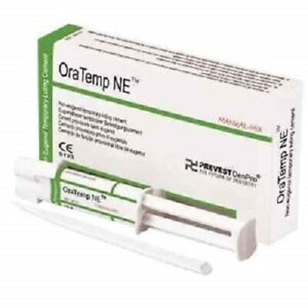 Prevest DenPro OraTemp NE Non-Eugenol Cement for Temporary Cementation of Crowns Bridges and Inlays