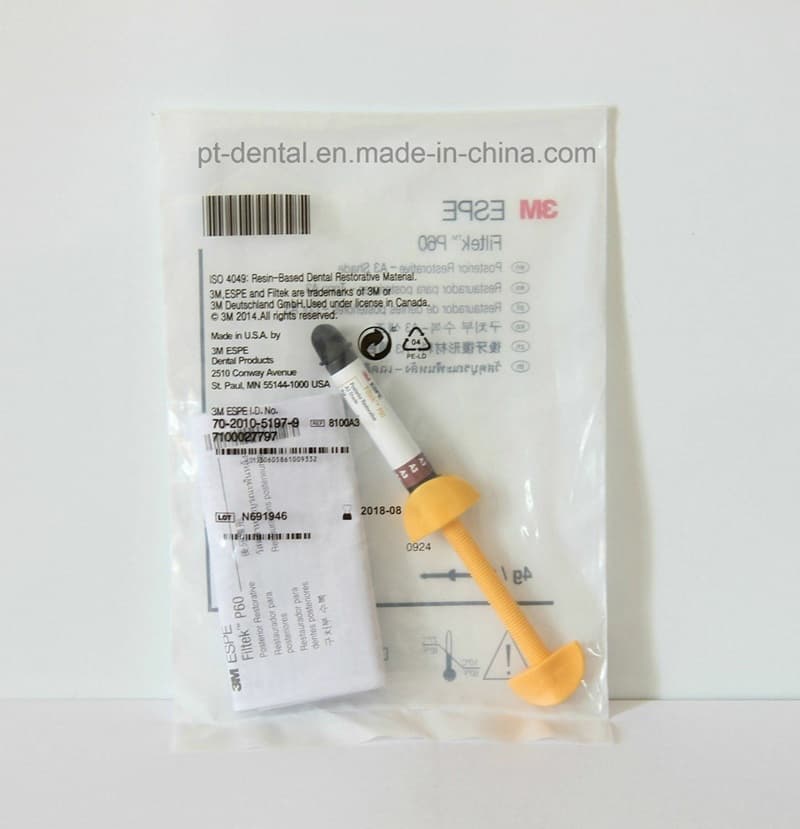 3M ESPE Filtek P60 Posterior Restorative Dental Composite Syringe A3 Shade 4g in Original Sealed Packaging for Dental Professionals – Available in A3 and B2 Shades, Made in USA by 3M ESPE Dental Products
