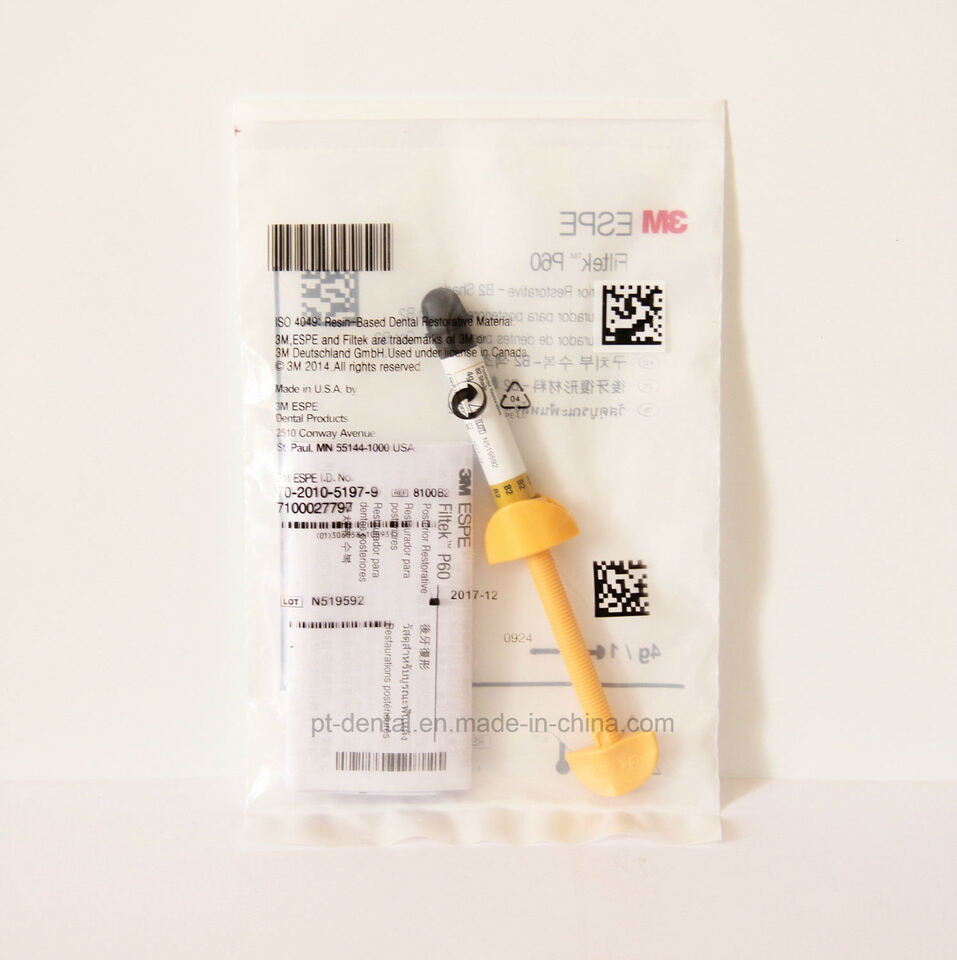 3M ESPE Filtek P60 dental composite packaging