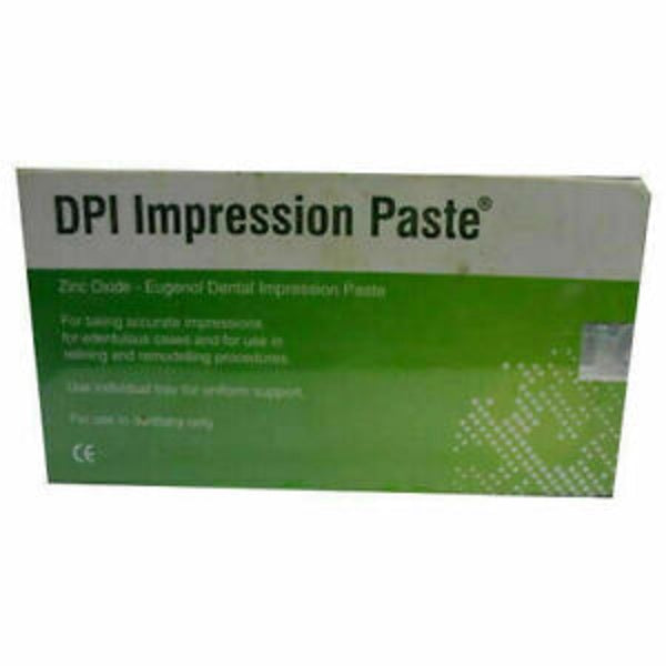 DPI ZOE Impression Paste Kit by Dental Products of India - 125g Zinc Oxide + 85g Eugenol