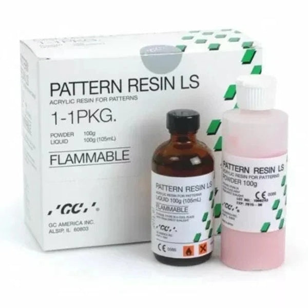GC Pattern Resin 100g Powder 105mL Liquid Self-Curing Resin for Prosthodontic Pattern Making