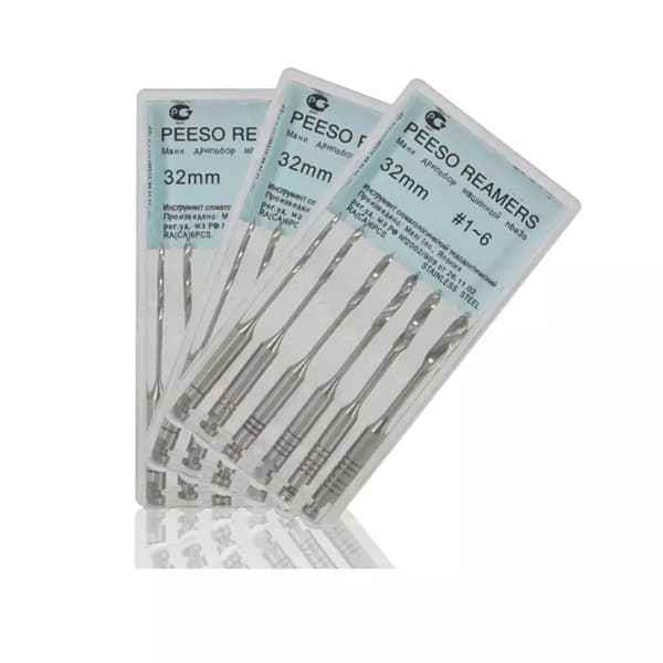 Mani Peeso Reamer 32mm Root Canal Gutta-Percha Removal Instrument

