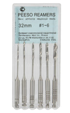Peeso Reamer Stainless Steel 32mm – Professional Endodontic Tool for Dental Clinics
