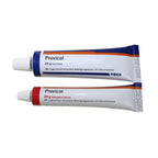 VOCO Provicol 25g base and catalyst paste tubes for temporary dental luting