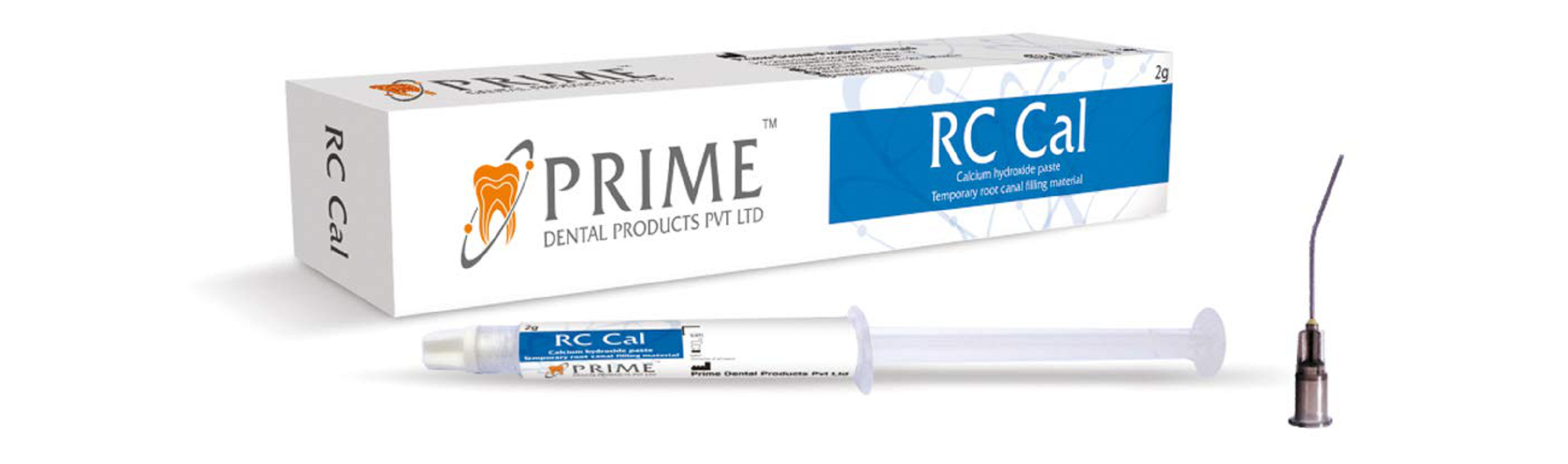 Temporary root canal paste RC Cal 2g by Prime Dental Products Pvt Ltd