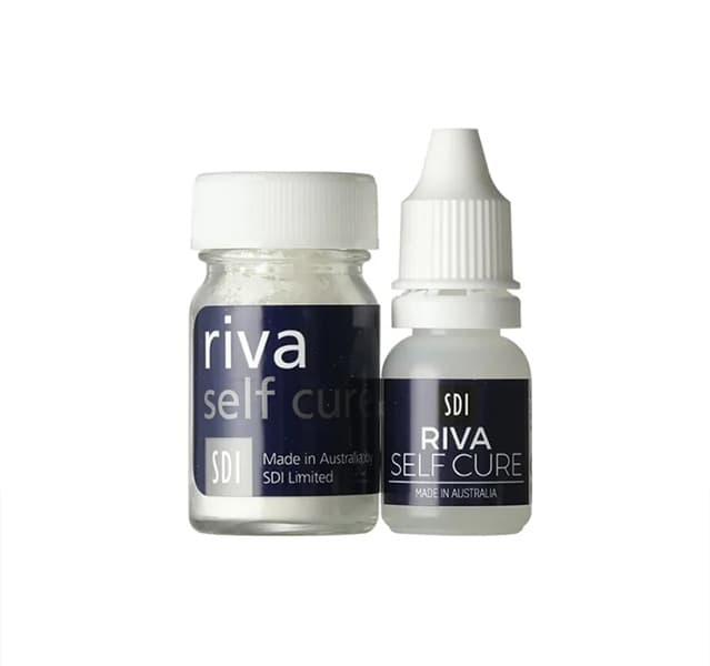 SDI Riva Self Cure GIC Powder Bottle 15g - High Fluoride Release Glass Ionomer
