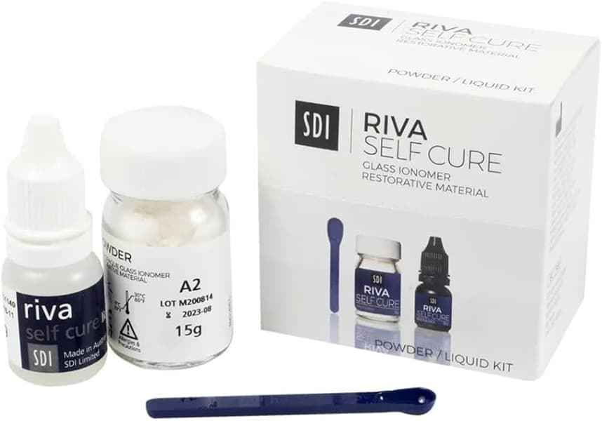 SDI Riva Self Cure GIC Powder & Liquid A2