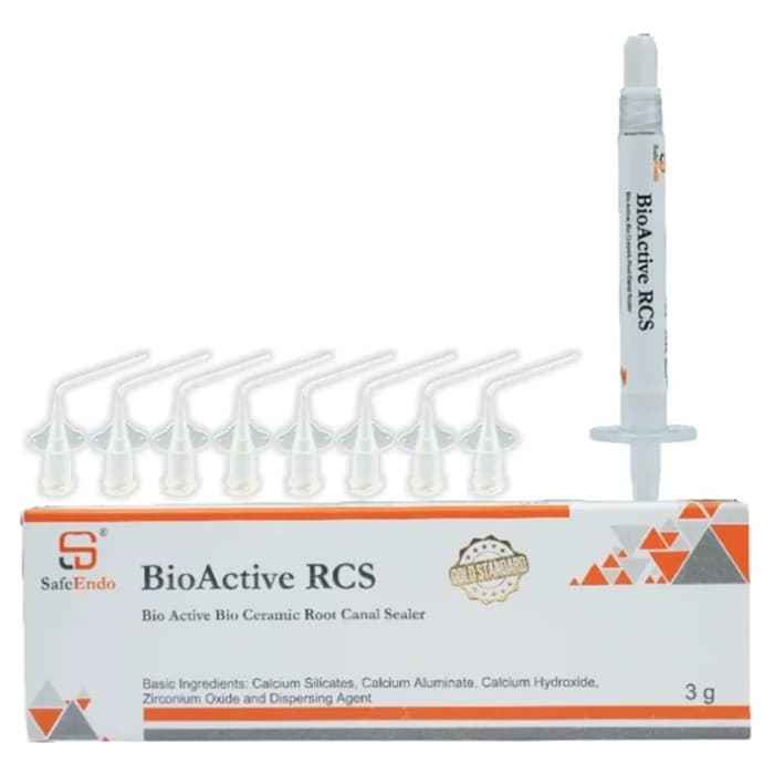 SafeEndo BioActive RCS – Moisture Tolerant Low Shrinkage Antimicrobial Biocompatible Endodontic Sealer
