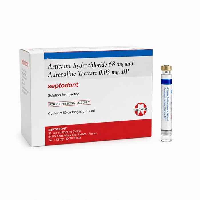 Septodont Septanest – Local Anesthetic Dental Cartridge
