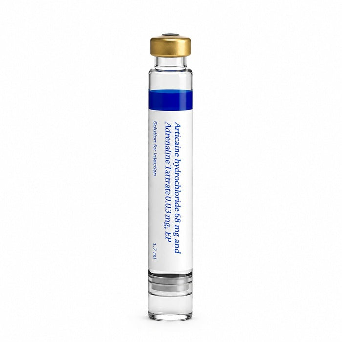 Septodont Septanest Articaine 4% – Trusted 1:100000 Epinephrine Dental Anesthetic for Professionals Worldwide