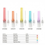 "Septoject Dental Needle Close-up – Siliconised Stainless Steel Tip for Atraumatic Injection by Septodont"