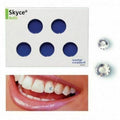 Ivoclar Vivadent Skyce Refill - 5 crystal dental tooth gems with smile application example