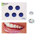 Skyce dental tooth gems by Ivoclar Vivadent – crystal glass tooth jewels refill pack 5 crystals