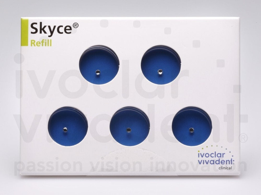 Ivoclar Vivadent Skyce - smile with crystal tooth gem, aesthetic dental decoration

