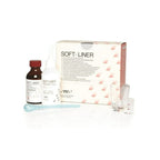 GC Soft-Liner Denture Relining Material – Temporary Rebasement Soft Reline Flexible Powder Liquid Ratio
