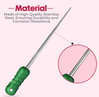 Mani Spreaders Color-Coded Handles - Stainless Steel Endodontic Instruments Pack of 6