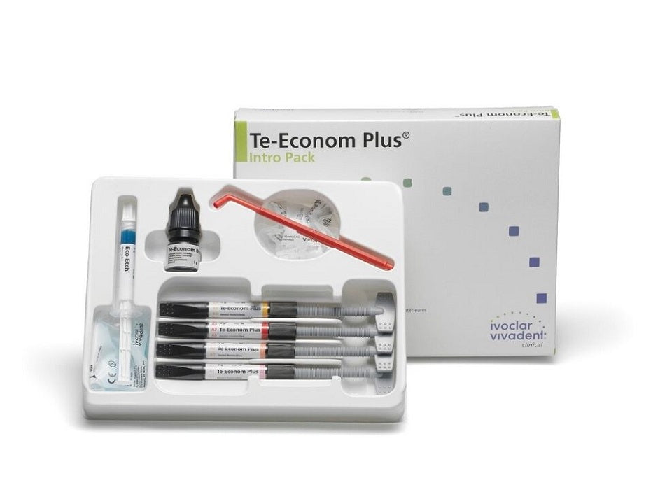 Te-Econom Plus composite syringe by Ivoclar Vivadent - light cure dental restorative material
