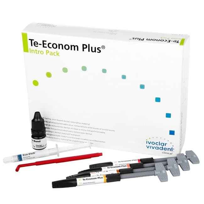 Te-Econom Plus composite radiopaque hybrid with Eco-Etch and Te-Econom Bond adhesive kit