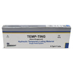 Ammdent Temp-Ting temporary luting material packaging and syringe front view