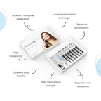 Waldent dental composite kit - A1, A2, A3, A3.5, B2, OA2 shades