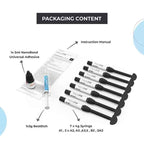 Waldent NanoFill Zirconium Composite Kit – NanoBond Adhesive BestEtch Syringe Restorative Kit
