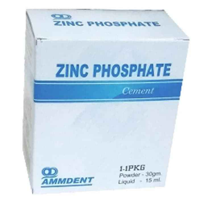 Ammdent Zinc Phosphate Cement – Powder Liquid Mixing Dental Base Liner Application
